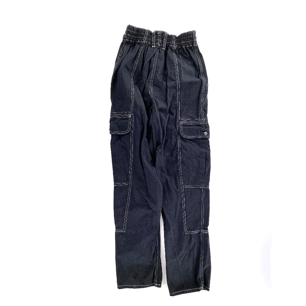 BDG Urban Outfitters Black Denim Cargo Skater Jeans size 26- Preloved